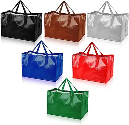 Promotional Top Quality New Design Large Capacity Laminated Pp Woven Shopping Bag