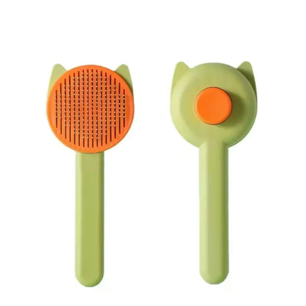 JOYSING Cat Dog Hair One Key Remove Comb Pet Massage Shedding Remover Grooming Brush for Dogs Pet Grooming Supplies