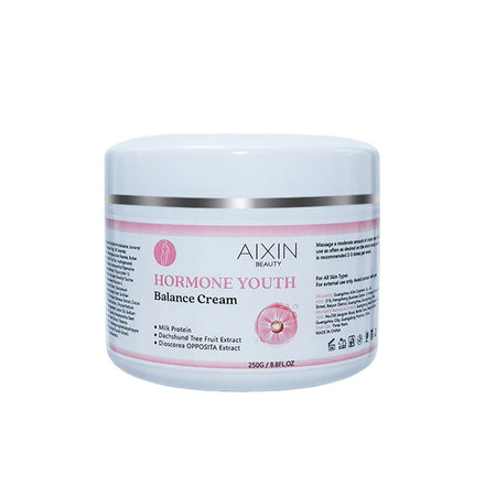 Aixin Private Label 250ml Organic Whitening Cream Brightening and Nourishing Moisturizing Hormone Youth Balance Cream