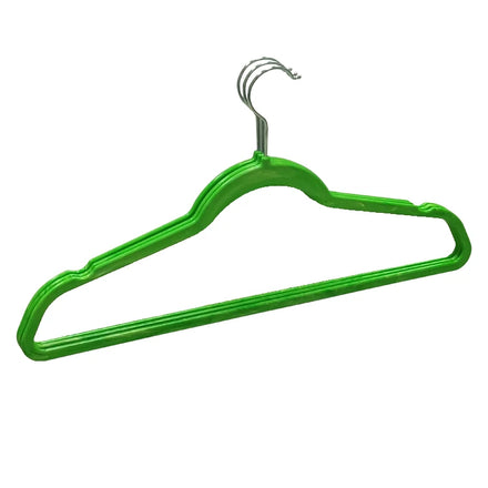 Custom Logo Anti-Slip Plastic Hangers Multiple Sizes Available for Coat Organizer Hanging