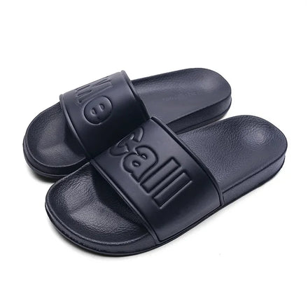 Customized slippers Printed slippers Summer Sandals Unisex Concave and Convex Style Custom logo Solid Color Blank slippers