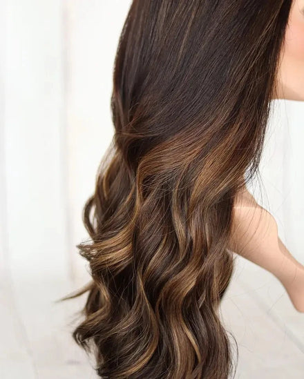 Natural Wave Highlight 13*6 Lace Front Wig Popularity Glueless Natural Human Hair Wigs With Transparent HD Lace
