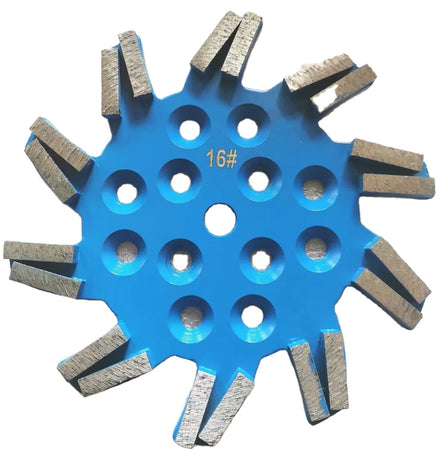 250mm Metal Bond Diamond Grinding Disc Polishing Pad Diamond for Concrete Floor Grinding