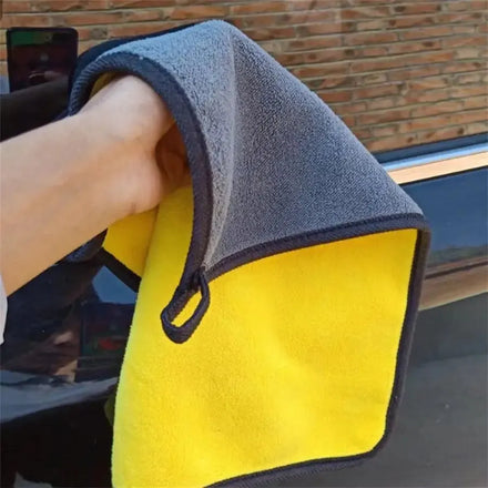 Car Wash Microfiber Towel Car Cleaning Drying Cloth Hemming Care Cloth Detailing Car Wash Towel