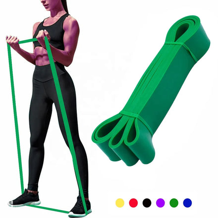 Latex Rubber Heavy Duty Loop Pull Assistant Exercise Bands 50-125lbs Resistance for Body Building Workout Gym Home Training