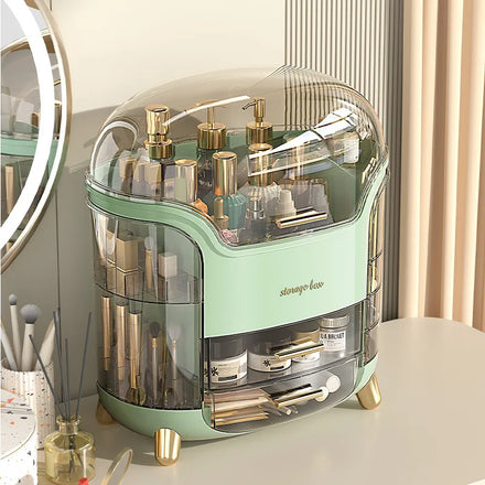 Custom Printed LOGO Packaging Print Label Lipstick Skin Care Cosmetics Storage Box Large Capacity Drawer Lipstick Storage Rack