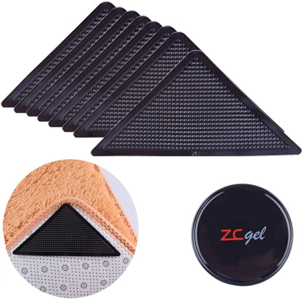 4/8pcs Set Area Stickers Rugs Grips Stoppers