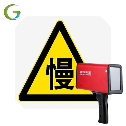 Portable GPS Retroreflectometer for Road Markings 220mm*250mm*80mm Vertical and Horizontal Road Sign 1-Year Warranty