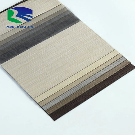 Popular Sale Electric Built-In Roller Shades with Plain Technique Customized Zebra Fabric