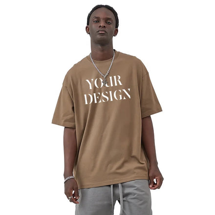 Oversized Tshirt Wholesale Men's Shirts 230gsm Hight Quality T-Shirt 100% Cotton Tshirt Custom Printed Tshirts