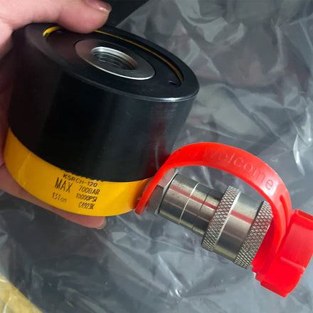 RCH120 Single-Acting Center Hole Jack Hydraulic Hollow Plunger Cylinder