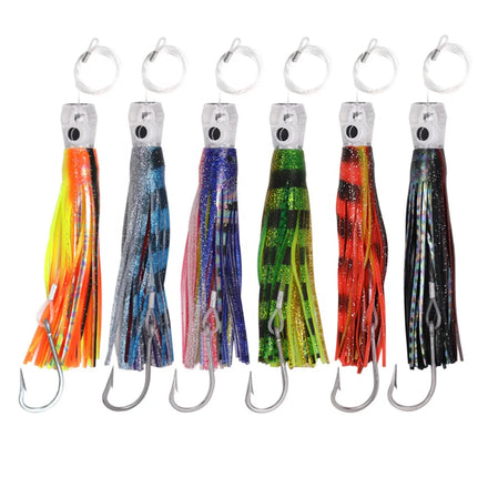 Fishing 6.5inch/16.5cm Trolling Bait for Marlin Tuna Wahoo Dolphin Shark Offshore Deep-sea Fishing Trolling Lures