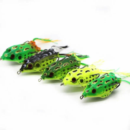 Top Right SF001 Topwater Lure Snakehead Fishing Lure Handmade Frog Fishing Lure