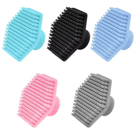 Soft Silicone Face Beard Scrubber Brush Exfoliating Facial Cleansing Brush for Deep Pore Cleaning