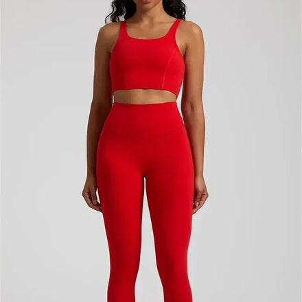 New Sexy Back Yoga Outfit With Pilates for Running Fitness Exercise Yoga Set
