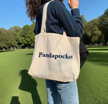 Wholesale Promotional Cheap Eco-friendly Cotton Canvas Large Shopping Bags Long Beach Tote Outdoor Gift Bags Pocket Zipper