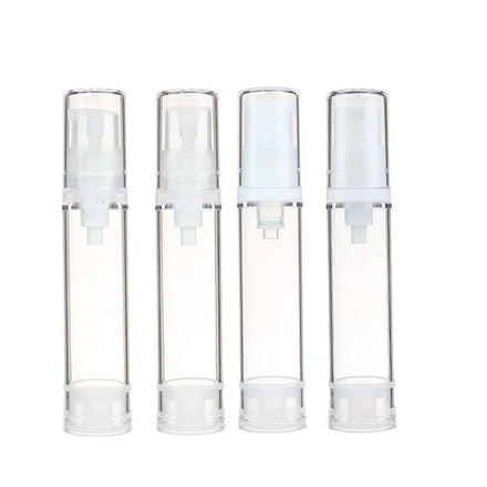5ml 10ml 15ml Plastic Airless Vacuum Bottles 5ml 10ml 15ml Mini Travel Airless Perfume Spray Bottle Airless Lotion Pump Bottle
