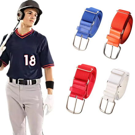 Outdoor Wholesale Oem logo Custom Elastic Stretchy Training Sports Baseball Belt Adjustable Waistband Softball Belt