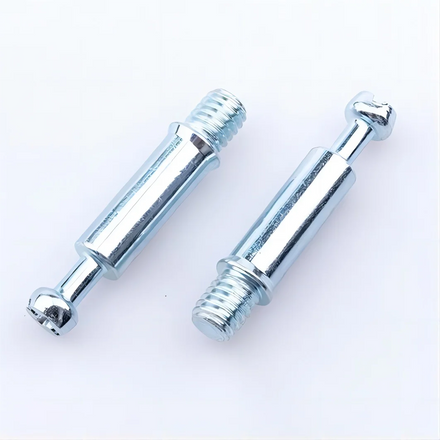 ISO Certified M6*35mm Metric Carbon Steel Zinc Plated Furniture Connecting Cam Dowel Bolt Screw for Cabinet