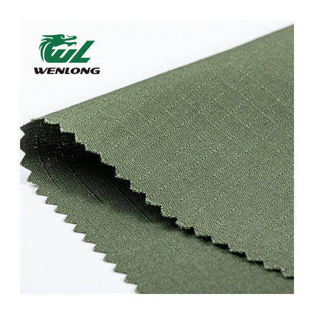 Olive Colour Plain Dyed T/C 80/20 Anti Tearing Camouflage Ripstop Fabric for Boys Tactical Gears