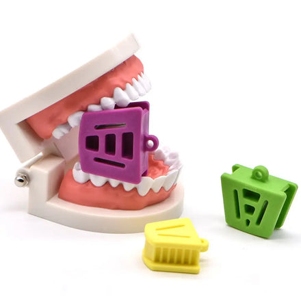 Oral Silicone Bite Blocks Dental Latex-Free Cheek Retractor Multi-purpose Teeth Whitening Accessory