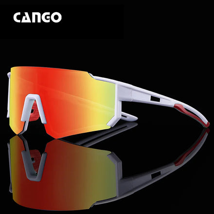 Cango Custom Logo Fashion Cycling Running High Quality Sunglasses Wholesale Fishing Glasses Outdoor Sports Polarized Sunglasses