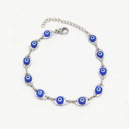 Stainless Steel Colorful Eveil evel Eye Bracelet Stainless Steel Devil Eye Bracelet for Women