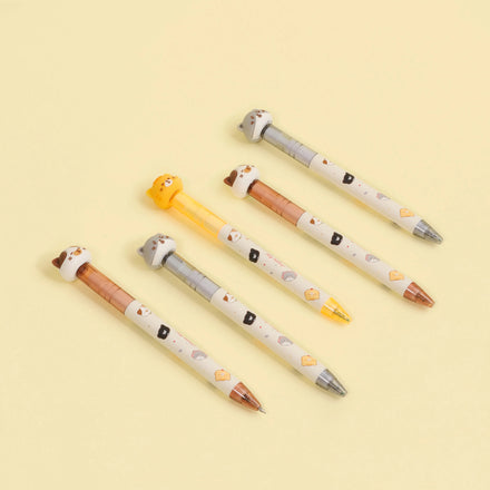 Kawaii Design Pen Factory Wholesale Kitty Diary Cute Style Decompress Gel Pen for Kids Students Office Stationery