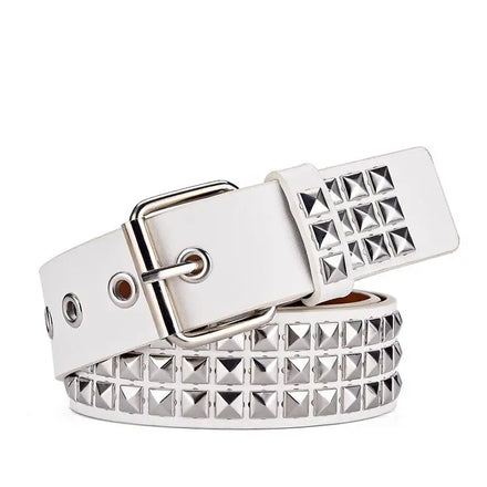 Western Hip Hop Rock Roll Women Belts Leather Luxury Pu Leather Womens Belts Fashion