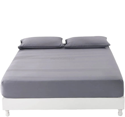 Cotton Bed Fitting Sheet with ESD Earthing Grounding Print Pattern Stitching Technics for Home Hotel Hospital Use