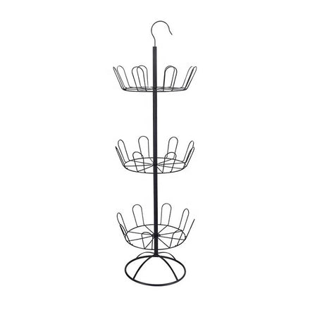 Wholesale Factory Sale Black Multilayer Hang Metal Shoe Drying Rack