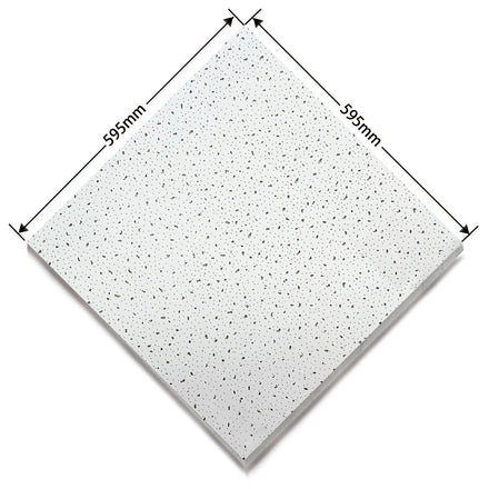 KENTE Square Mineral Fiber Ceiling Tiles 12mm Thick Honeycomb Design Sound-Absorbing Board for Apartment Use