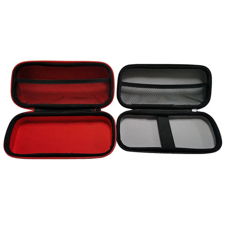 Portable Cheap Price Knitted Fabric Empty Lightweight 2/3 Net Pocket Eva Abrasive Tools Protective Carrying Zipper case Bag