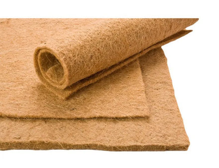 100% Biodegradable Natural Jute/Hemp Needle Punched Felt Mat Sheet Customized Size for Microgreen Plant Garden Growing