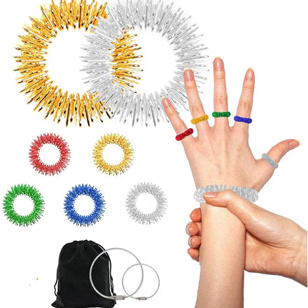 Hengsheng Mini Spring Multi-color Compression Massage Ring