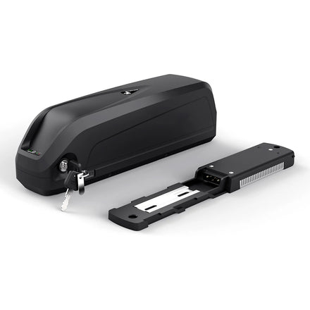 Hailong 48V 13Ah Rechargeable LI-Ion Battery Power Pack 500W Electric Bicycle Downtube Frame Charger 30A Nominal Capacity 13Ah
