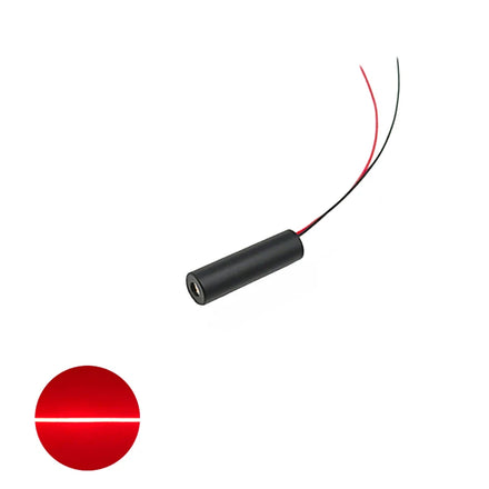 High Stability Compact Mini D10mm 650nm 15mw 3V 6V Red Line Industrial Grade Laser Module for Positioning and Making