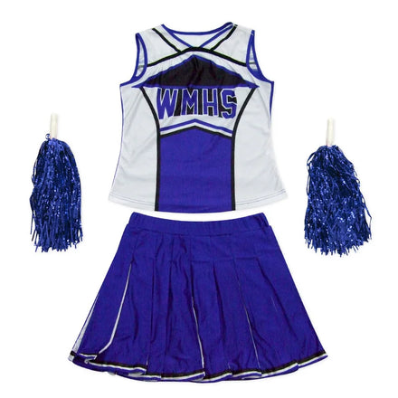 YIWU Gillian Factory Direct Cosplay Sport Spandex Cheerleading Uniforms Top and Skirt for Girls Directly for Children