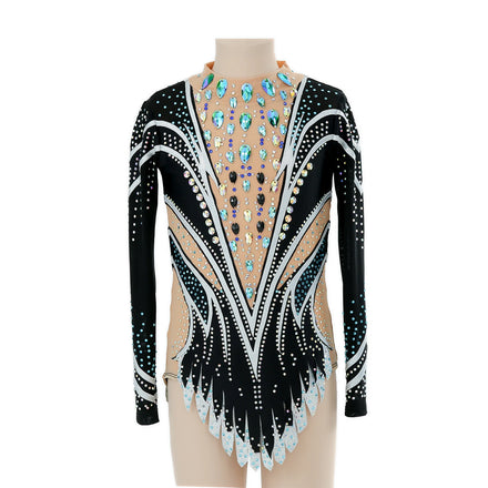YIZHIJIAN Customized Artistic Gymnastics Costume Skills for Figure Skating Professional Performance