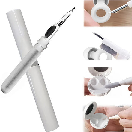 CP001 High Quality Portable 2 in 1 Soft Flocking Sponge Cleaning Brush Tools Cleaning Pen for Earplugs