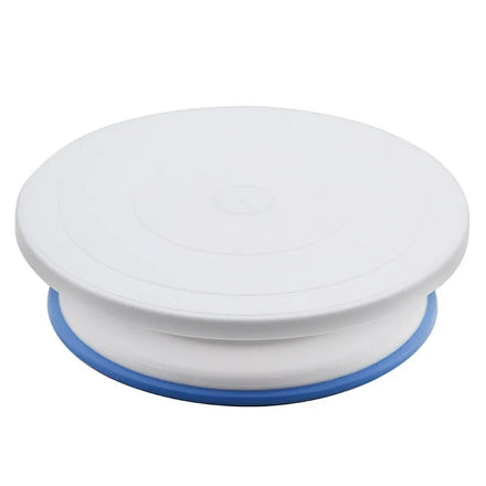 Rotating Silicone Cake Turntable Revolving Stand Cake Decorating Kit Display Stand Baking Tools for Father's Day & Christmas