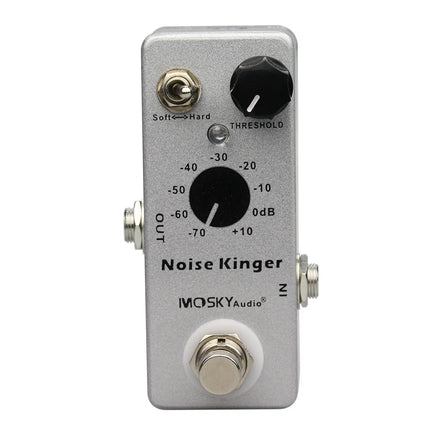 MOSKYAUDIO NOISE KINGER Guitar Effect Pedal Pedaleira Guitarra True Bypass Metal Shell Bass Noise Reduction Effect Footswitch