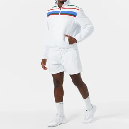 Hot Sale OEM Custom Tracksuits for Men Utility Jacket Short Set 100% Cotton Casual Jacket and Shorts Suit