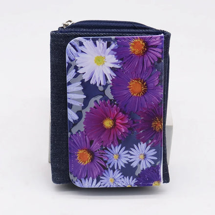 Women's Travel Trifold Wallet Customized Logo Fashion Sublimation Cowboy Style Wallet