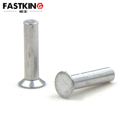 D2.5-D5 Flat Head Solid Tapping Rivet Aluminium Countersunk Head Rivet
