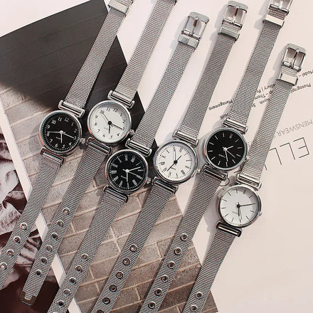 McyKcy Watches Quartz Watch for WomenReloj Miral Women's Fashion Trendy Calendar Luminous Bright Belt Stylish