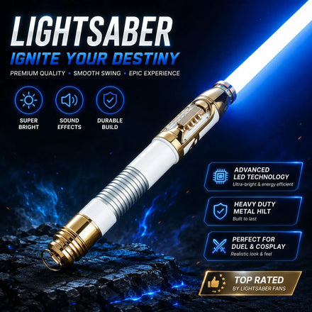 Lightsaber Metal Hilt Xenopixel 4.0 RGB APP Control Smooth Swing Heavy Dueling Laser Sword Light Saber for Cosplay Toy
