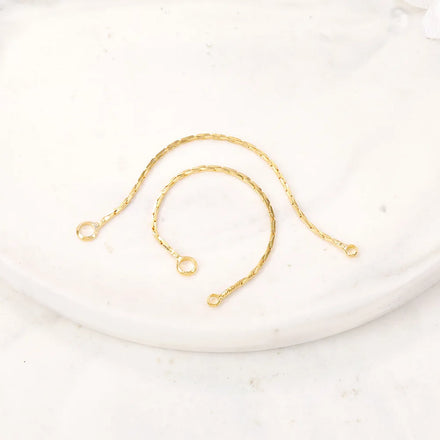 Handmade Jewelry Fimdimgs Materials Minimalist Copper Connection Components DIY Necklace Bracelet Earrings Accessories