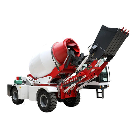 Chinese Factory SAAO 6x4 Concrete Mixer Truck for Africa Market Self-loading Concrete Mixer with Low Price for Sale