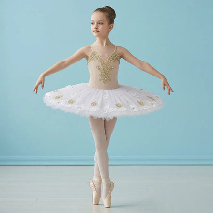Ballet Tutu Skirt White Swan Lake Professional Ballet Costume Blue Velvet Tops Girls Ballerina Dress Kids Belly Dancewear Adult